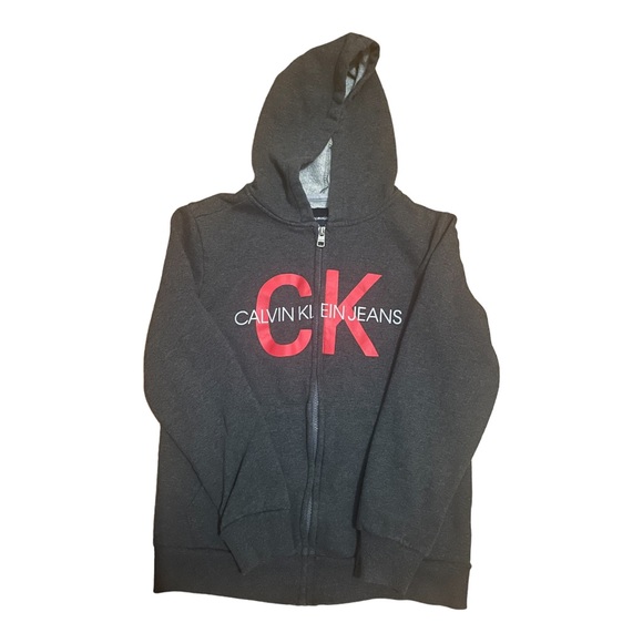 Calvin Klein Other - 2/$20✨ CALVIN KLEIN Full zip-up hoodie Boys M (10/12)